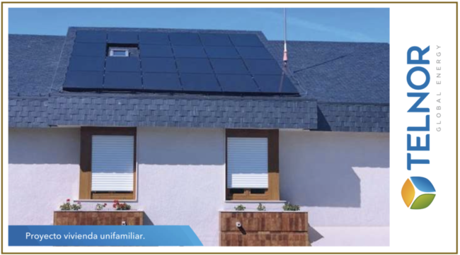 Proyecto vivienda unifamiliar, Telnor global Energy, solar fotovoltaica, torrelavega, Cantabria, santander, renovables