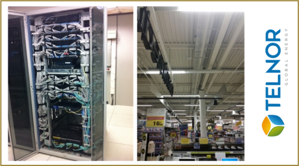 Telecomunicaciones y Sistemas, Red WIFI, Carrefour, telnor global energy